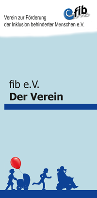 Symbolbild für den Vereinsflyer des fib e.V.